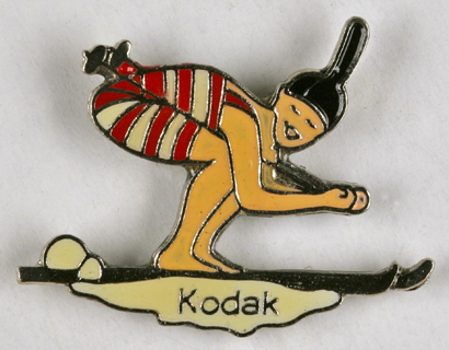 Kodak Pin's Kodaquette en ski