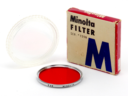 Minolta Filtre rouge R59 F55N