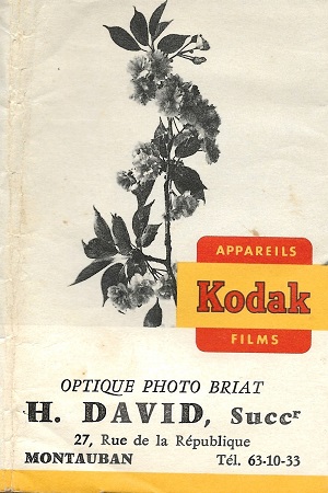 Kodak Pochette retour laboratoire