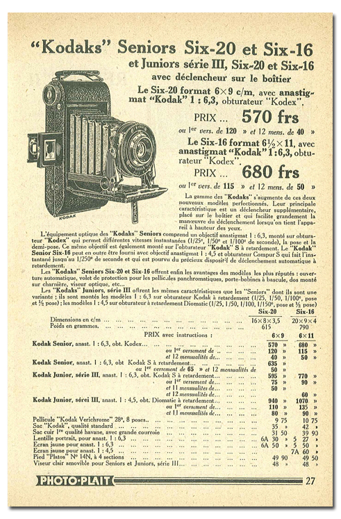 Kodak Junior Six-16 Series III