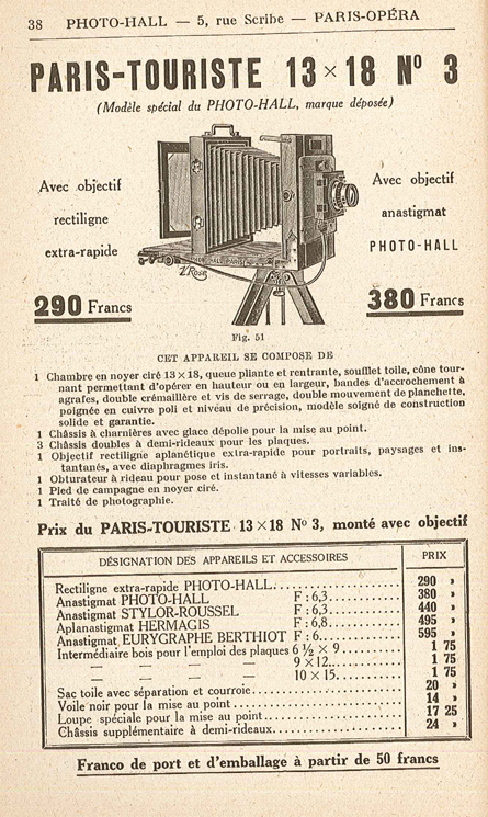 Photo-Hall 1922 aout