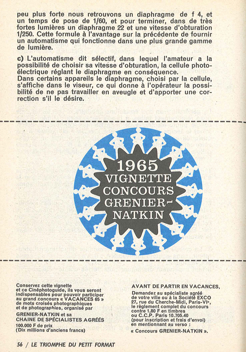 Grenier-Natkin 1965