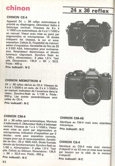 Chinon CM-4