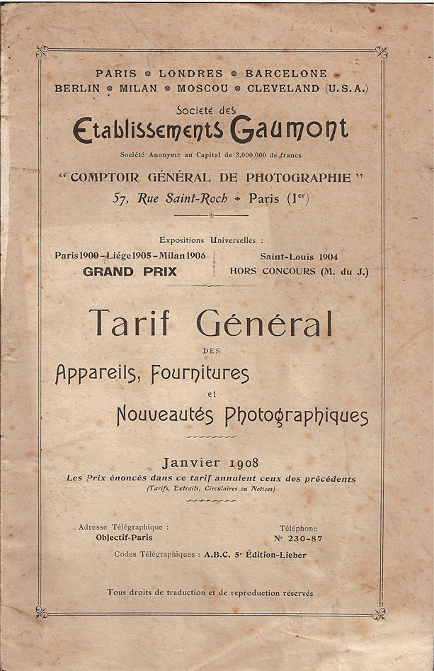 Gaumont 1908