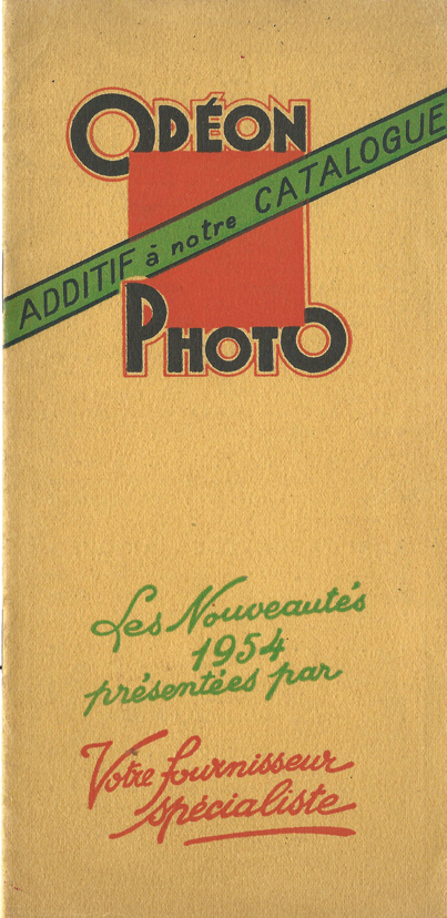 Odéon Photo 1954
