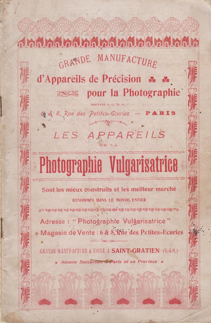Photographie Vulgarisatrice 1904
