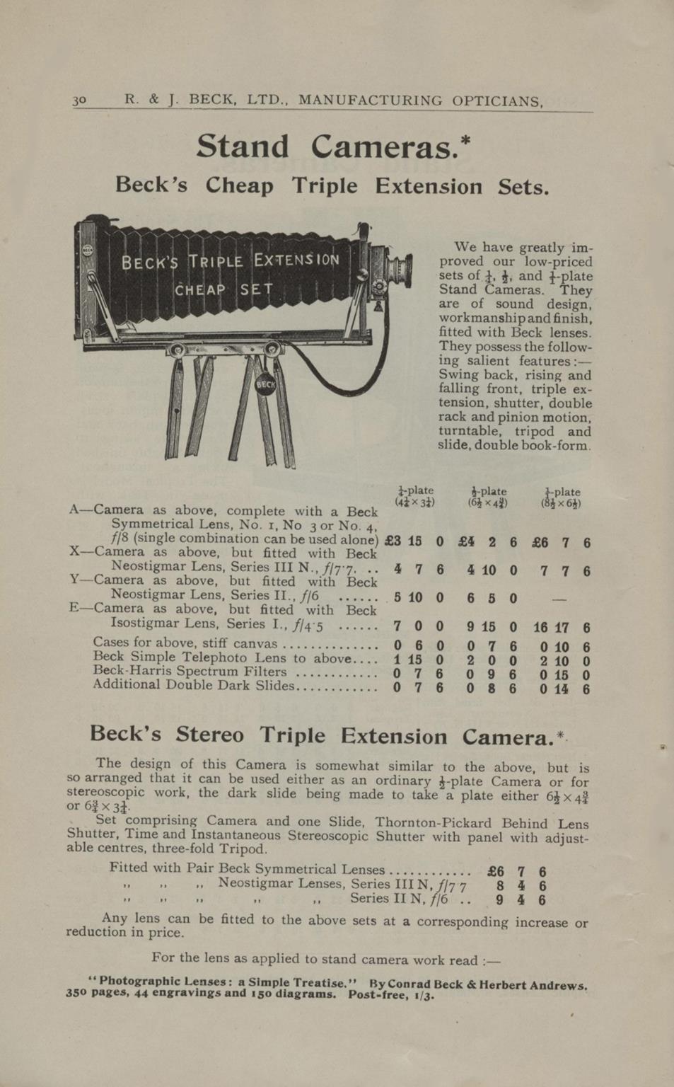 Beck R J 1912