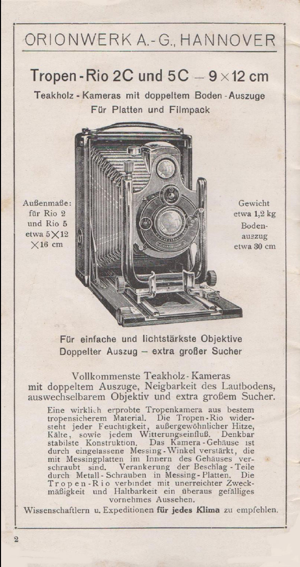 Orionwerk 1922
