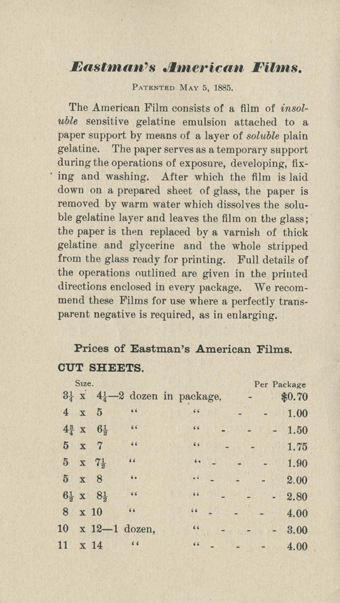 Kodak 1887 (US)