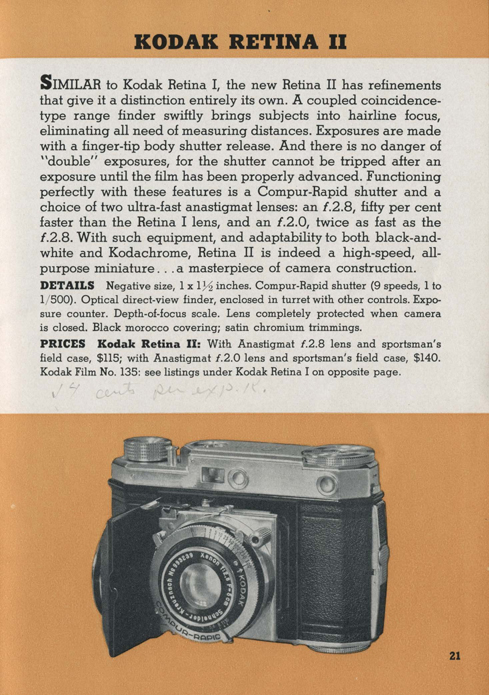 Kodak 1938 (US) 1