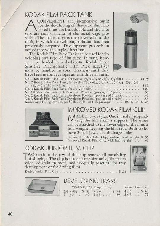 Kodak 1934-35 (US)