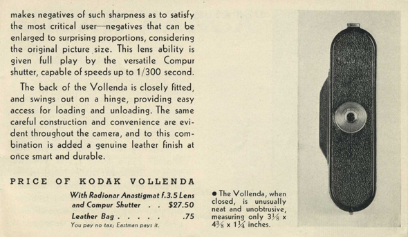 Kodak 1932-33 (US)