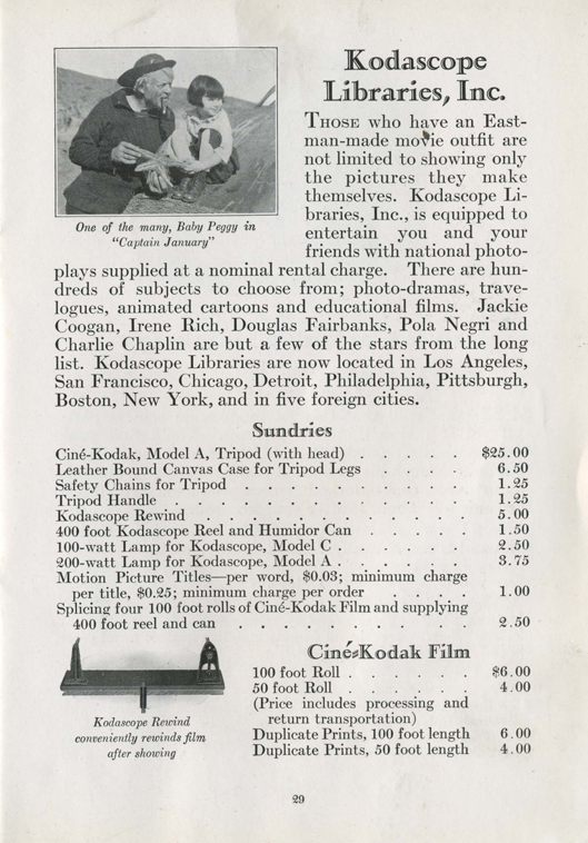 Kodak 1926 (US)