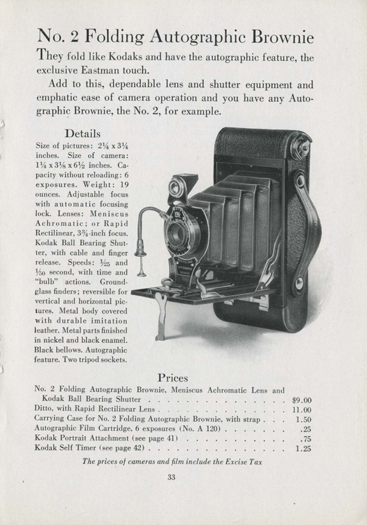 Kodak 1923 (US)