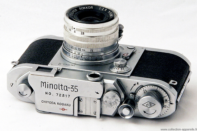 Minolta 35 II Vintage cameras collection by Sylvain Halgand