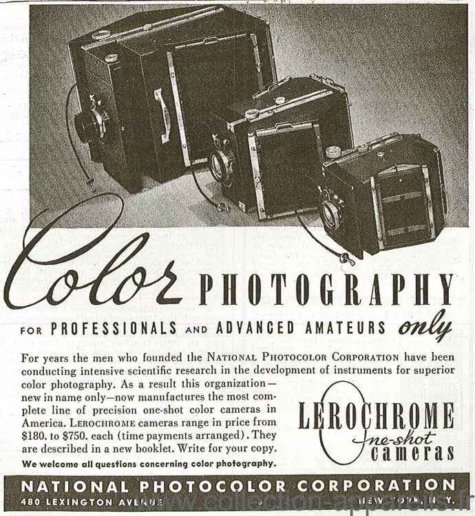 National Photocolor Corp. Lerochrome One-Shot Color