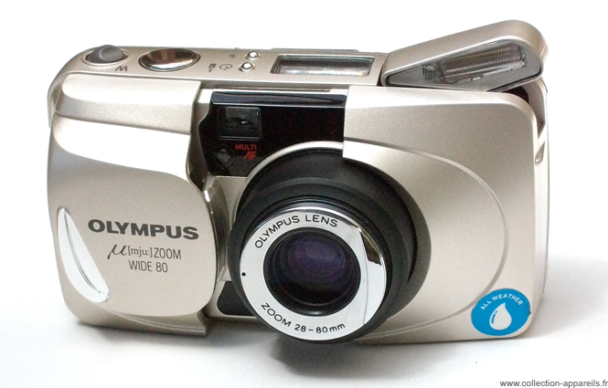 Beweging Smederij salami Olympus Mju Zoom 80 Wide Vintage cameras collection by Sylvain Halgand
