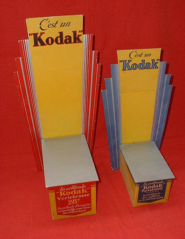 Kodak Présentoirs Vérichrome et Panatomic 