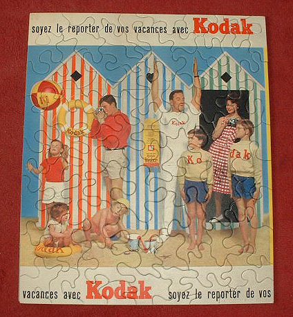 Kodak Puzzle des années 60 