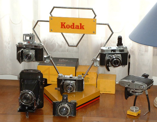Kodak Présentoir à appareils 