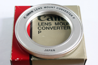 Canon Lens mount converter P