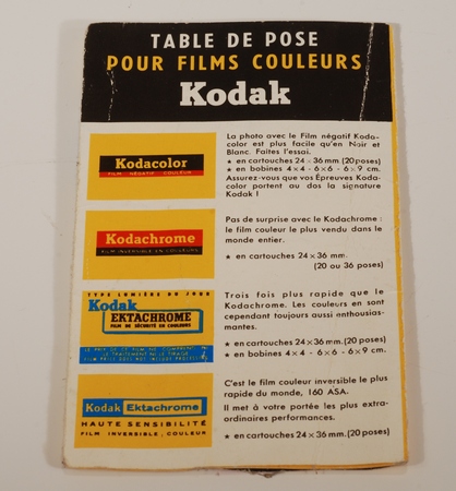 Kodak Table de pose