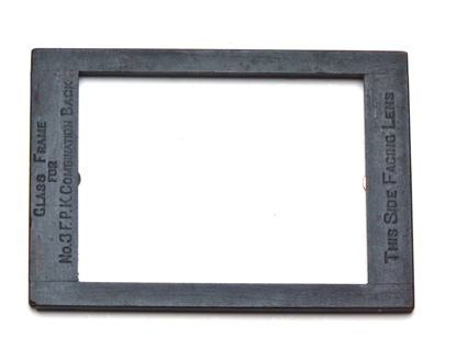 Kodak Glass Frame for N°3 F.P. Combination Back