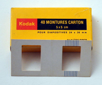 Kodak Montures carton pour diapositives 24 x 36
