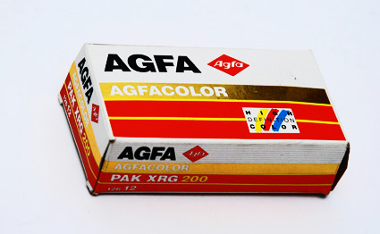 Agfa Agfacolor pak XRG 200