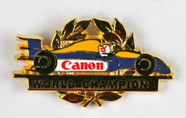 Canon Pin's formule 1
