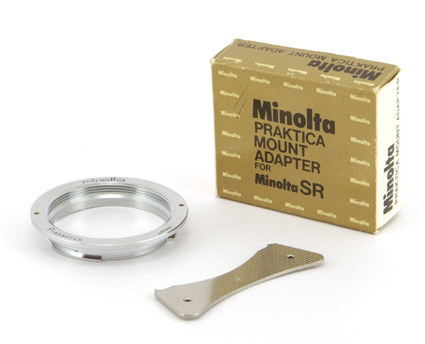 Minolta Praktica Mount Adapter for Minolta SR