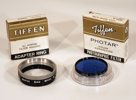 Tiffen Photographic filter + Adapter ring
