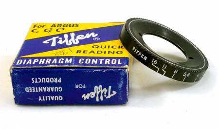 Tiffen Diaphragm Control for Argus C, C2, C3