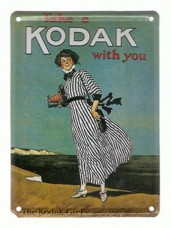 Kodak Plaquette émaillée