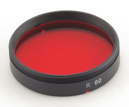 Minolta Filtre rouge R60 pour objectifs catadioptriques