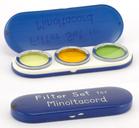 Minolta Filter Set for Minoltacord
