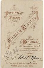 Kersten, Wilhelm 