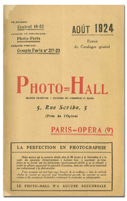 Photo-Hall 1924 aout