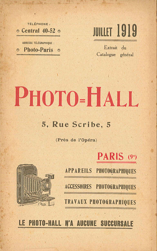 Photo-Hall 1919 juillet ex