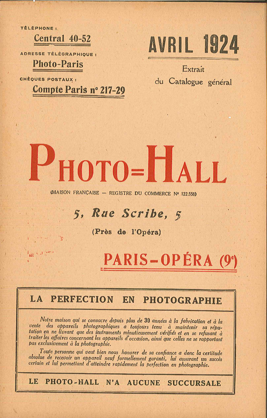 Photo-Hall 1924 avril