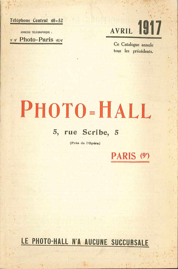 Photo-Hall 1917 avril
