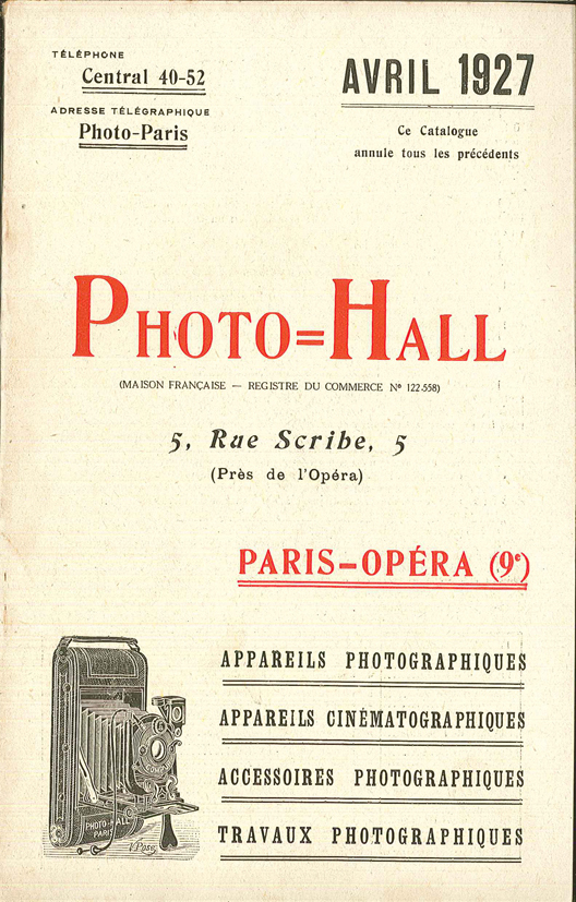 Photo-Hall 1927 avril