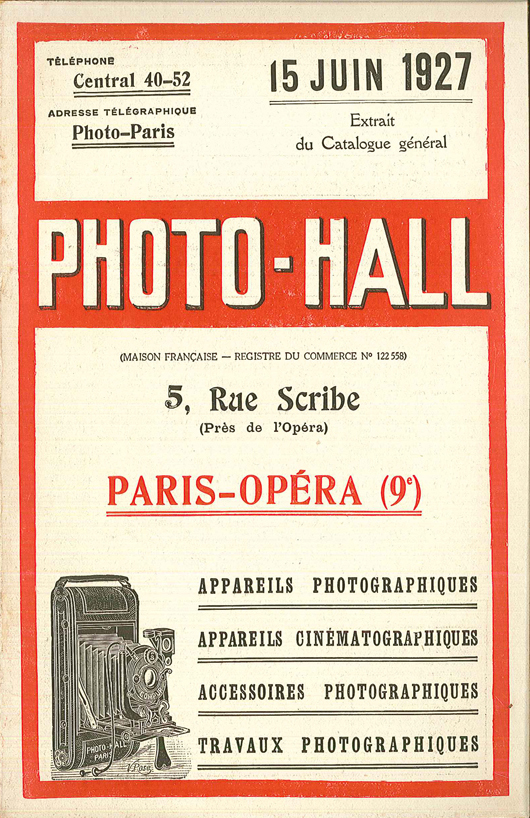 Photo-Hall 1927 juin, 15
