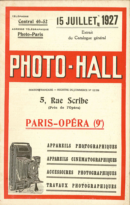 Photo-Hall 1927 juillet 15
