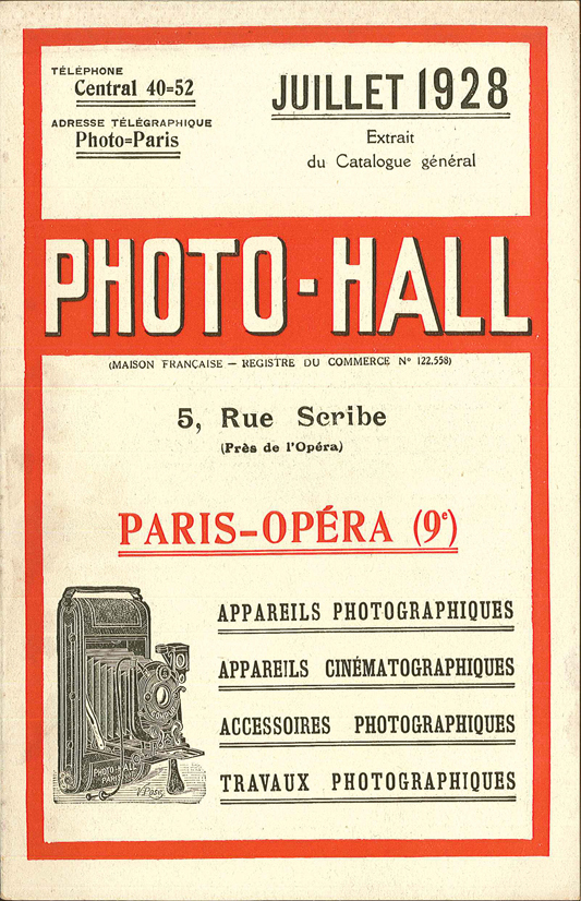 Photo-Hall 1928 juillet