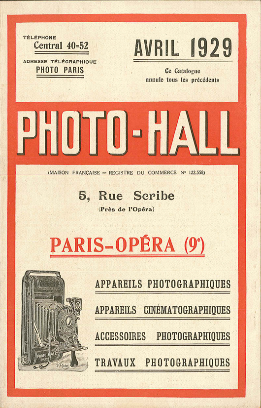Photo-Hall 1929 avril