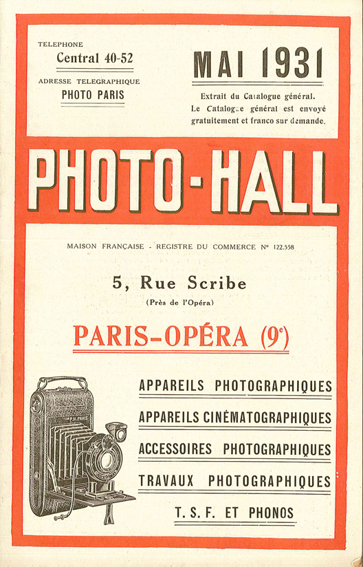 Photo-Hall 1931 mai