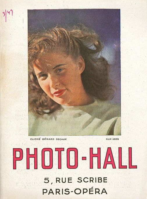 Photo-Hall 1949 mars