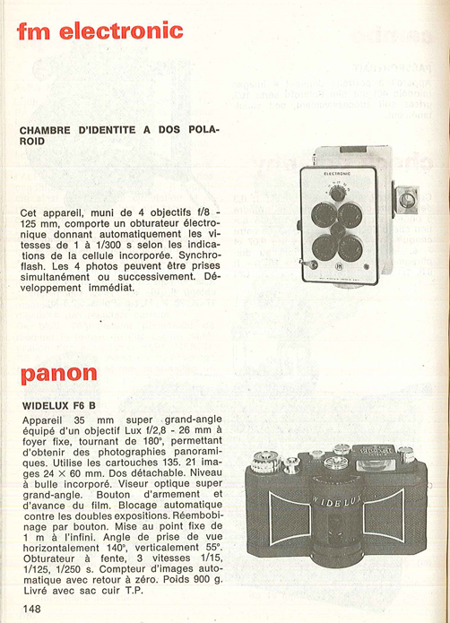 Panon Widelux F6 B