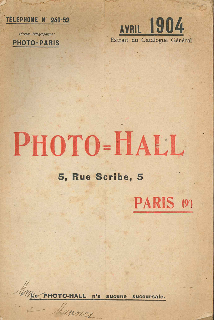 Photo-Hall 1904 avril
